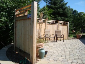 American Fence Company Sioux Falls, South Dakota - Wood Fencing, Custom Frank Lloyd Wright 2 AFC, SD